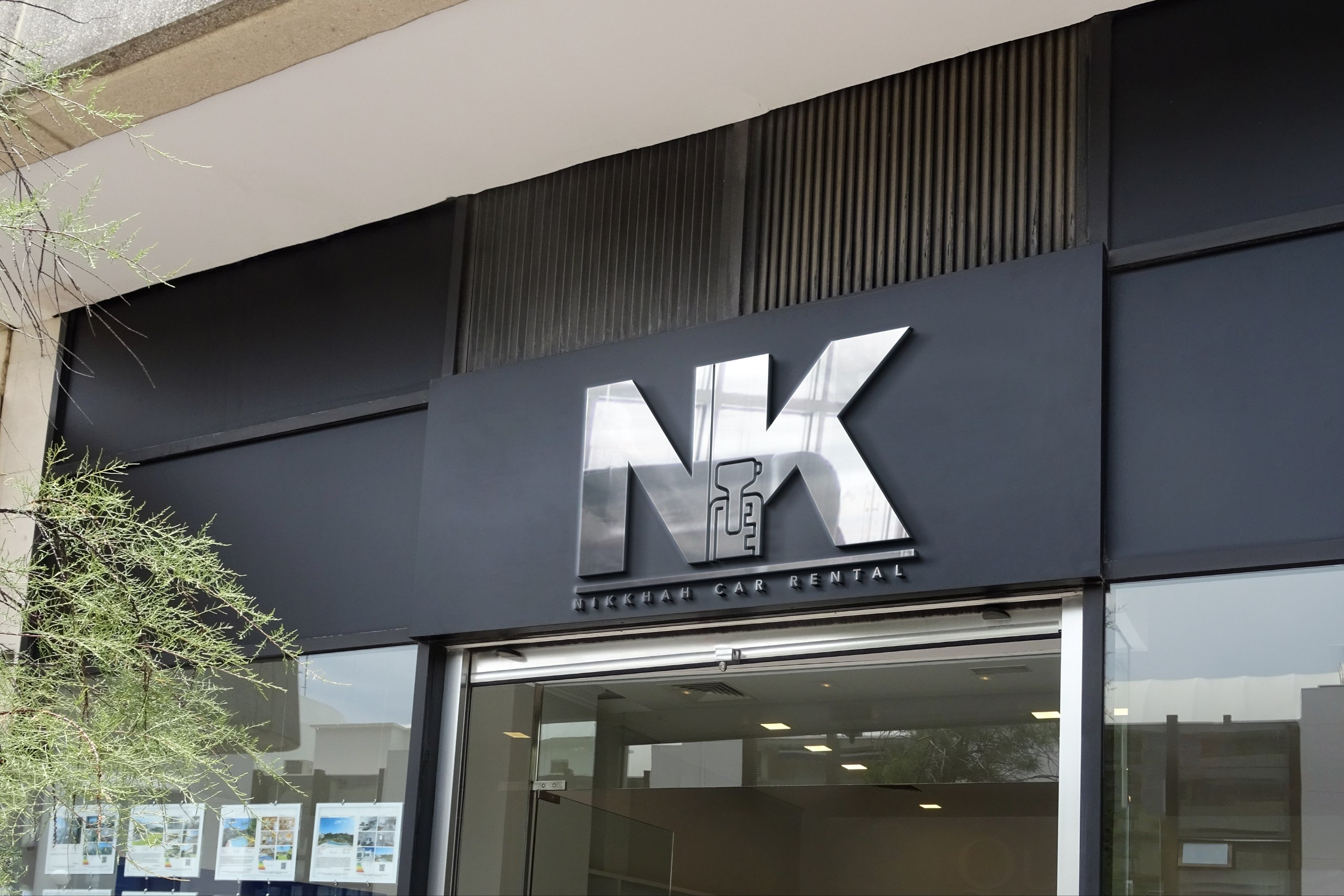 Full Brand Identity and Design for NK Rent Cars